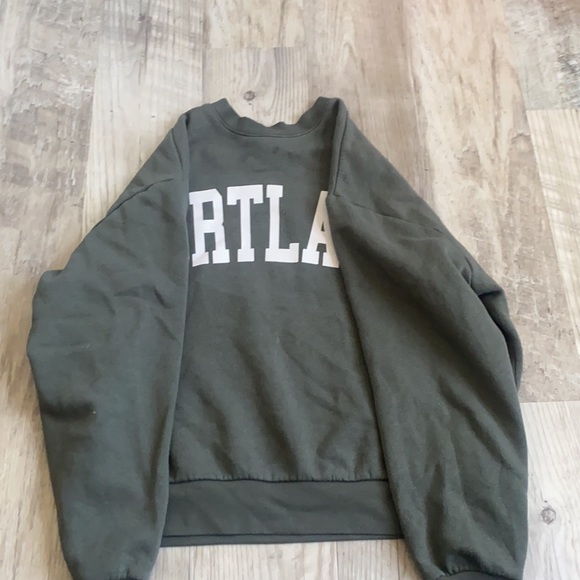 green portland sweatshirt - Picture 2 of 5